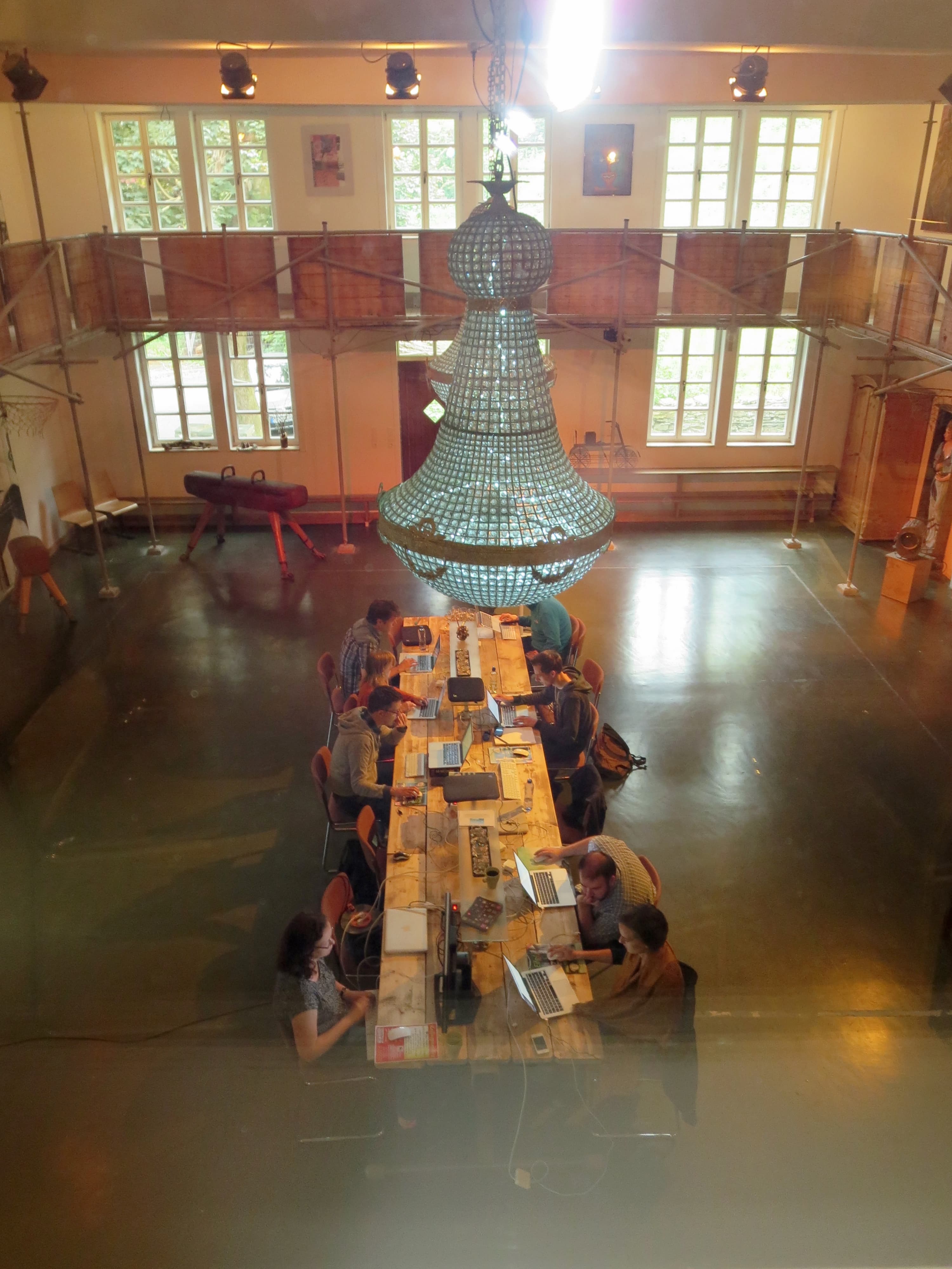 De werkplek voor deze week