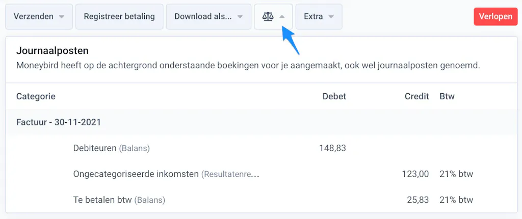 journaalposten bekijken