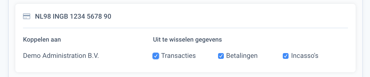 ING rekening koppelen