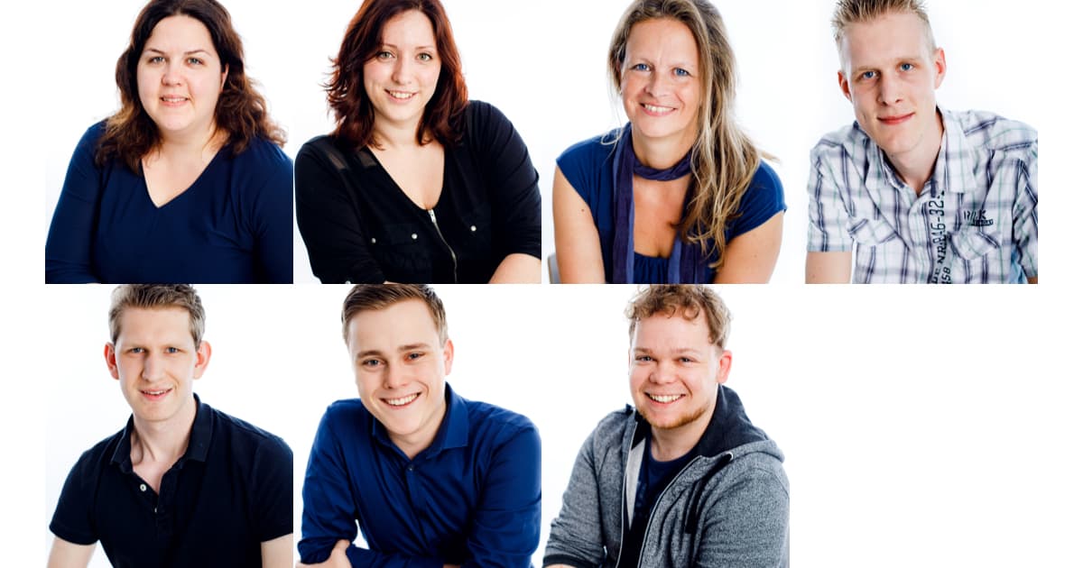 7 nieuwe collega's