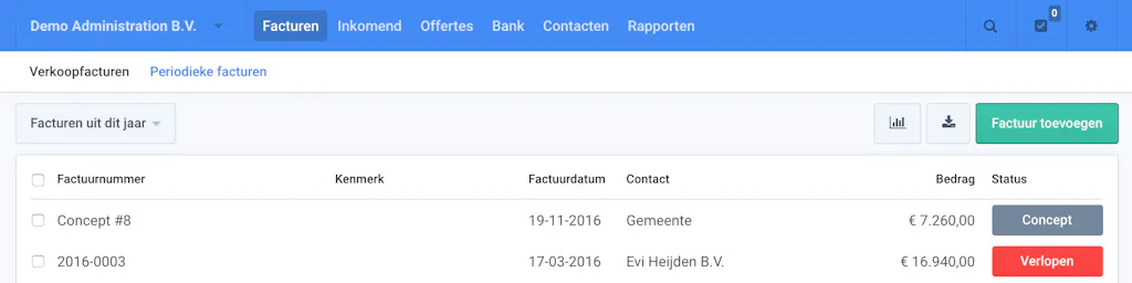 Nieuwe blauwe balk