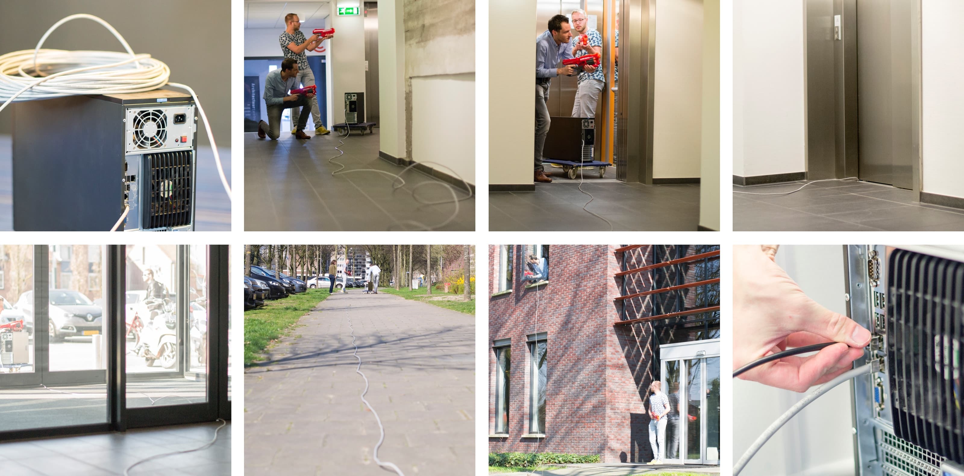 Verhuizen naar nieuwe pand