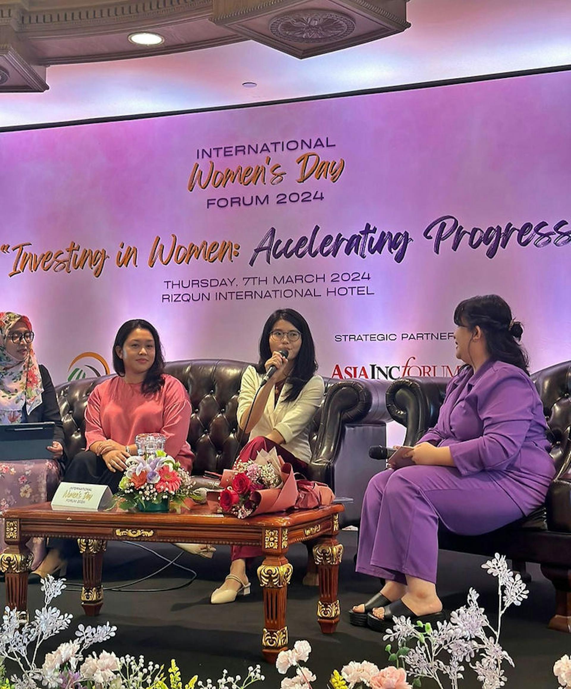 Celebrating International Women's Day: Woke participated at the IWD Forum in Brunei