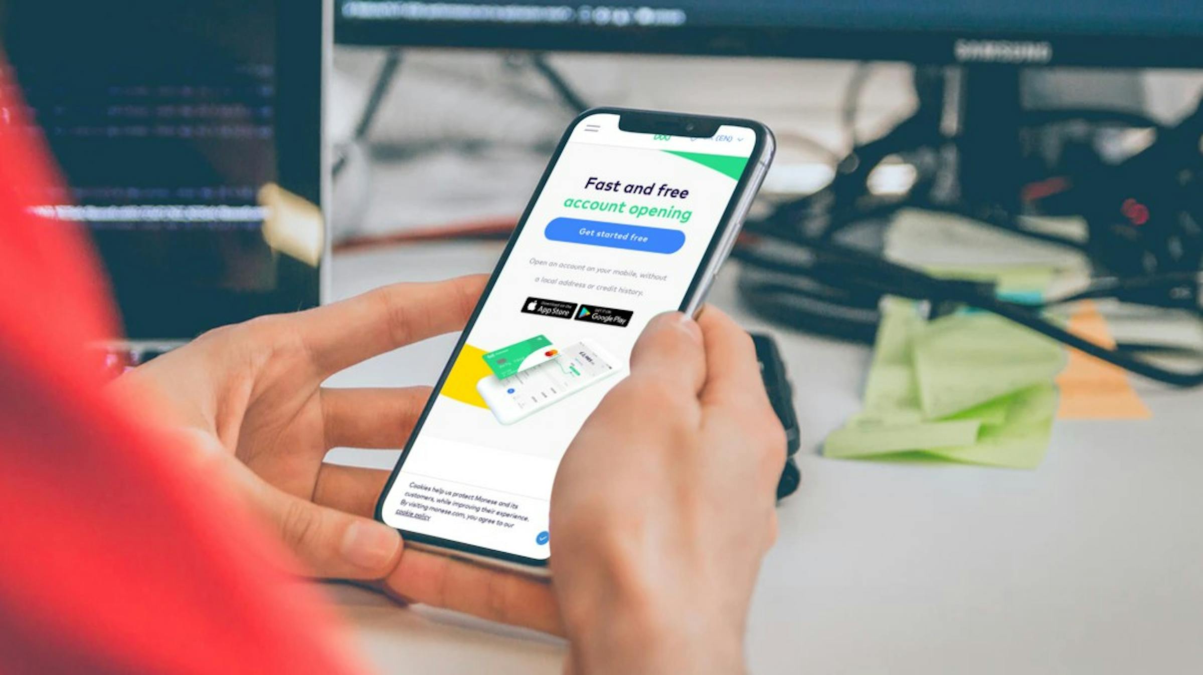 Avis sur l'application Monese