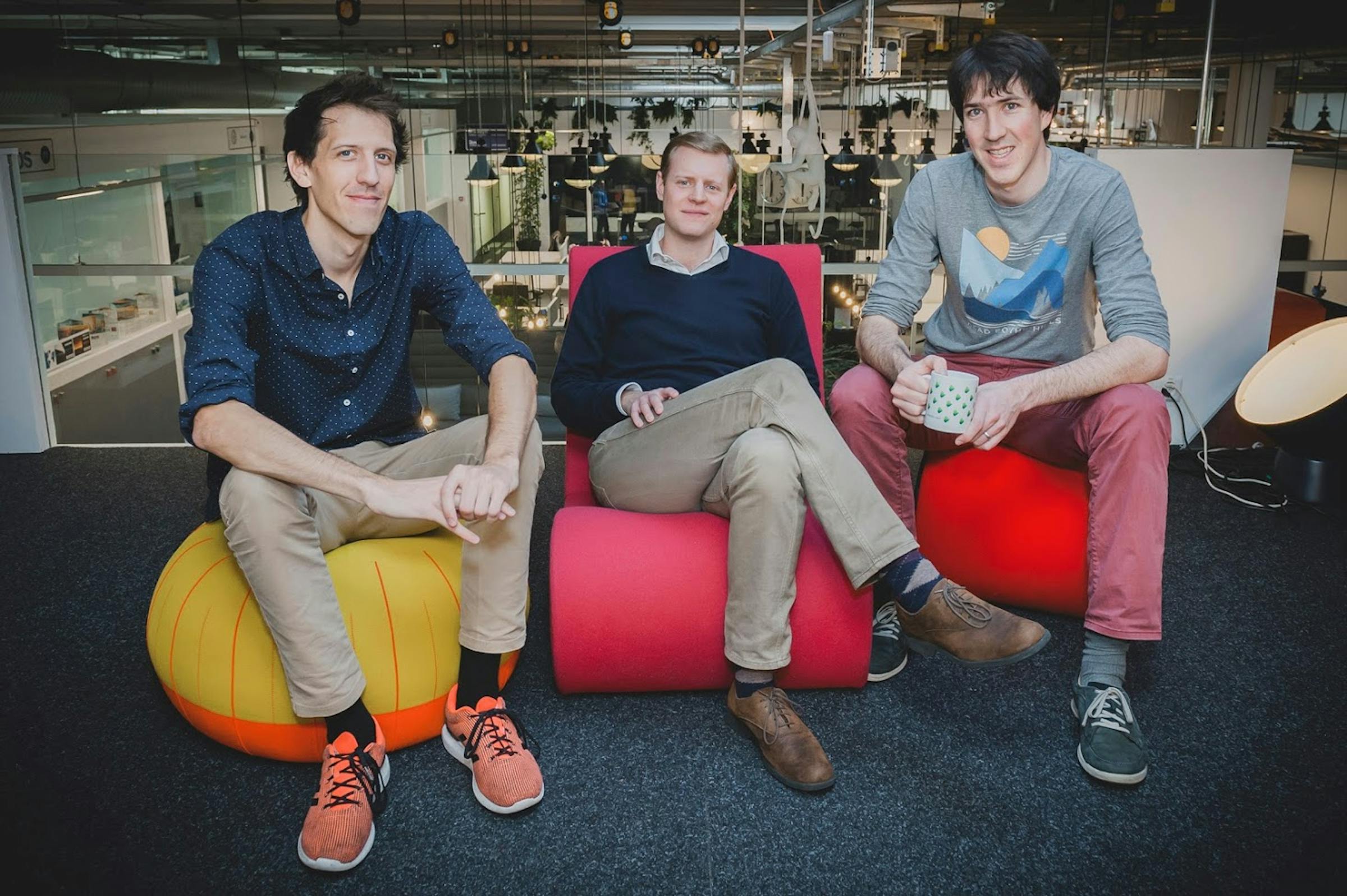 françois, laurent y pascal fundadores de Monito