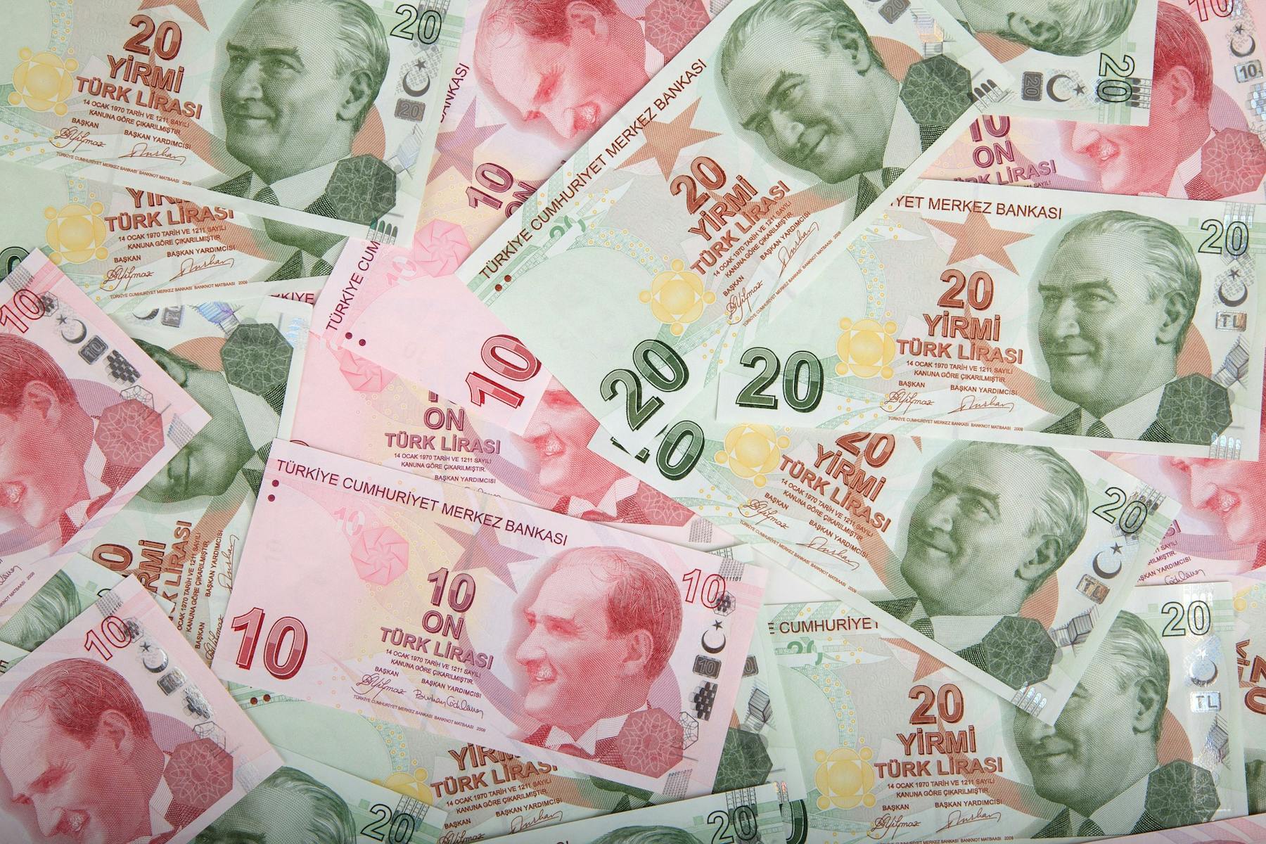 monnaie en turquie : lires turques