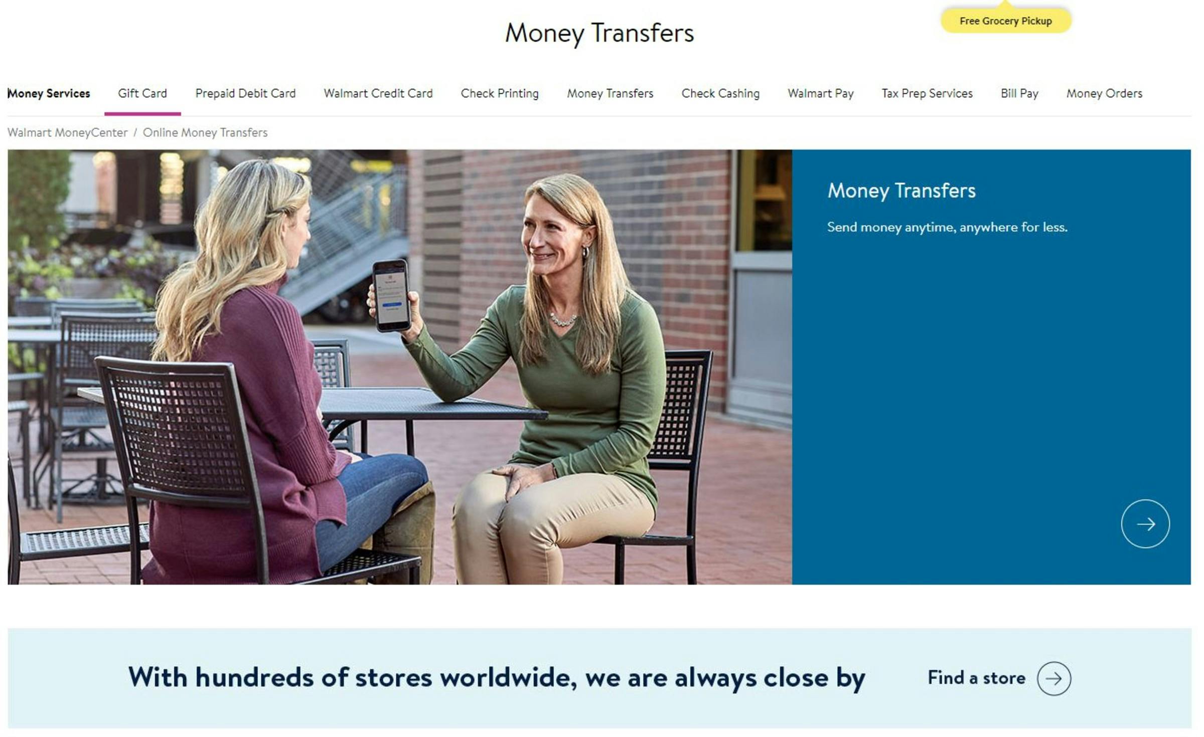 Walmart Money Transfer Review exchange rates and fees, how it works