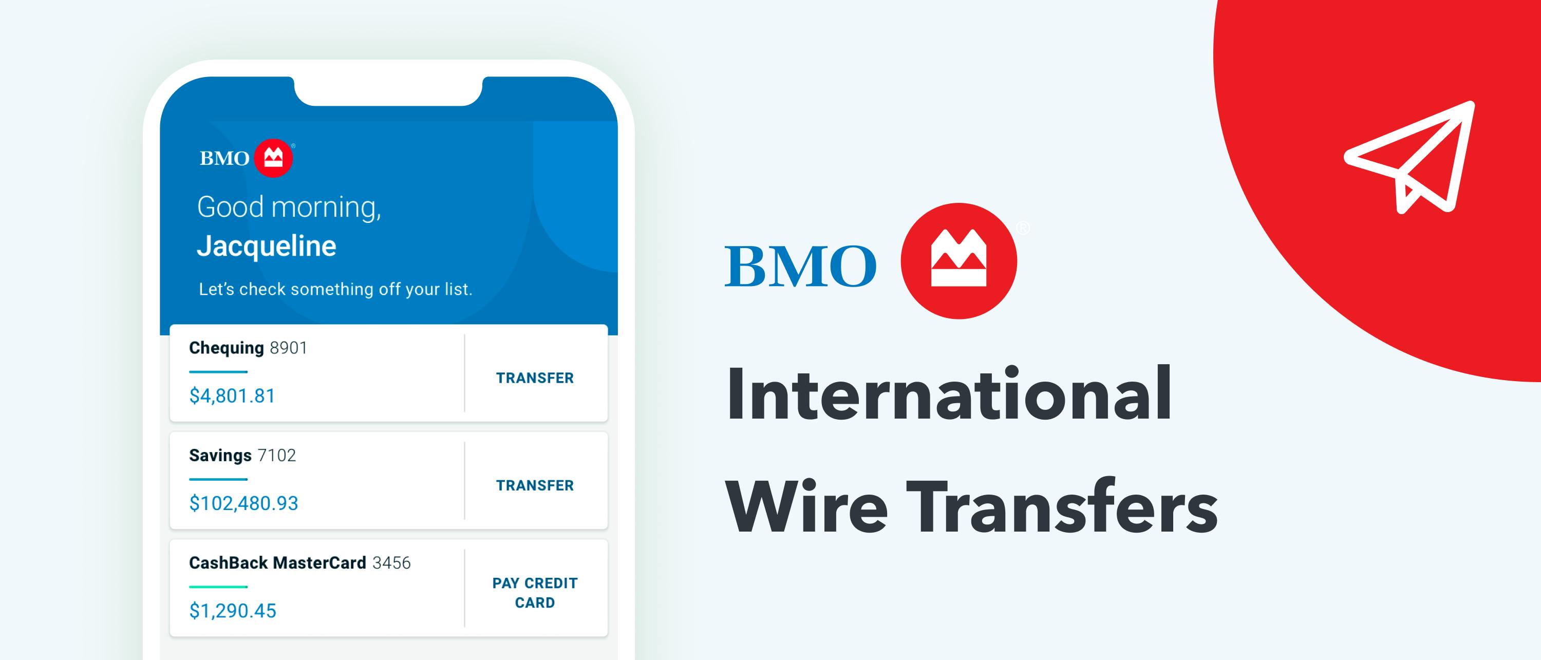 bmo wire transfer limit