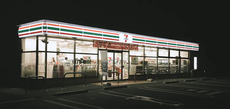 7 eleven convenience store in Japan