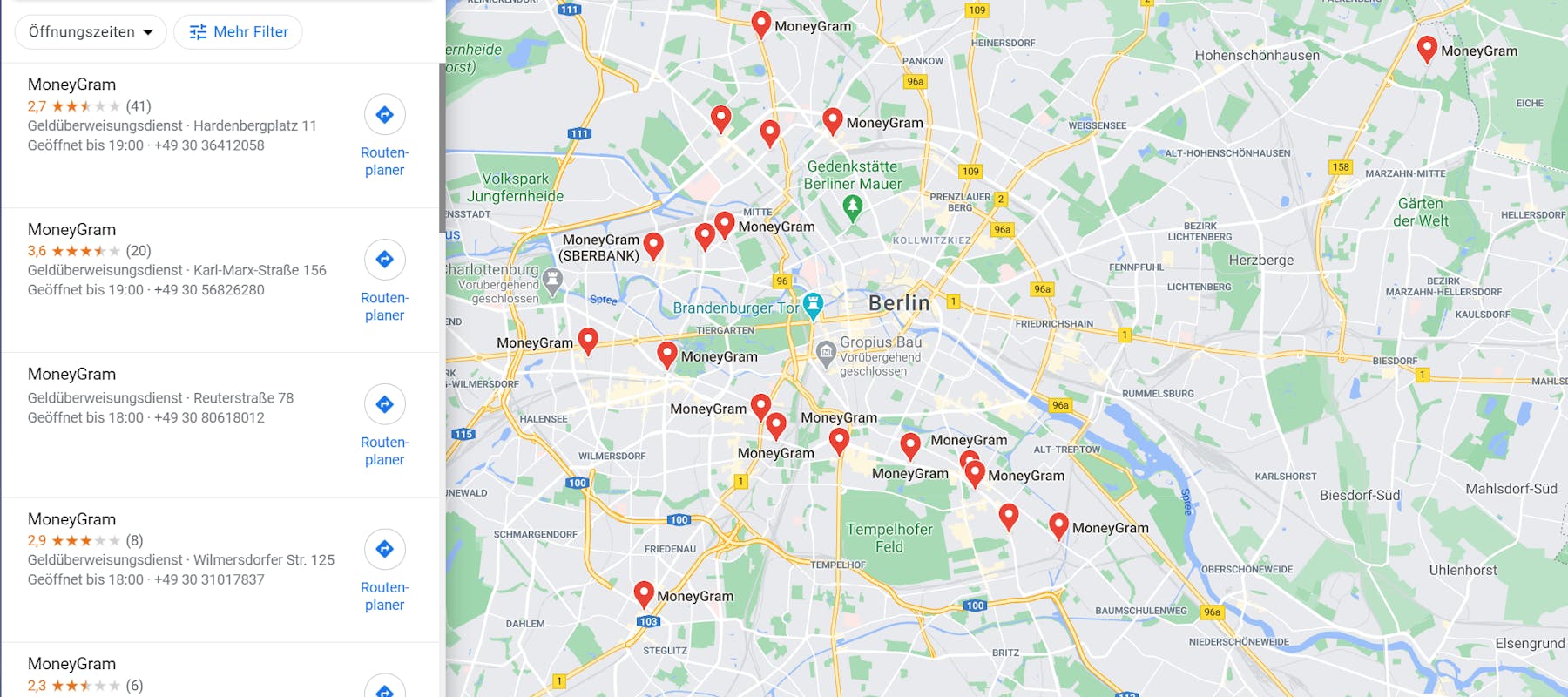 Moneygram Erfahrungen Gebuhren Und Alternativen