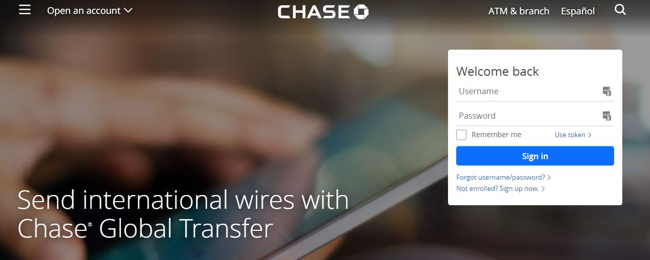 chase international wire transfer fee