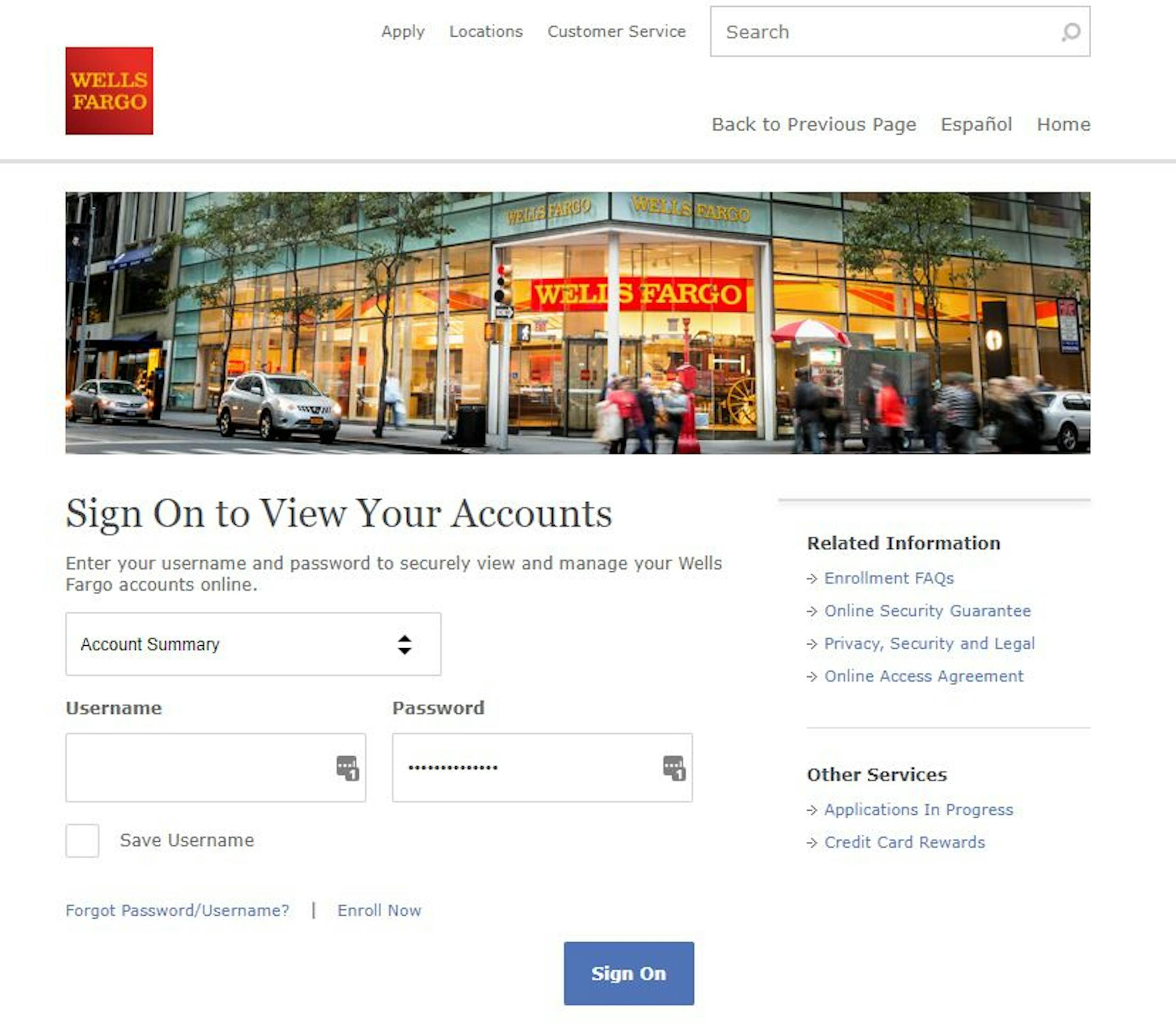 Wells Fargo Foreign Currency Exchange, International Wire Transfer