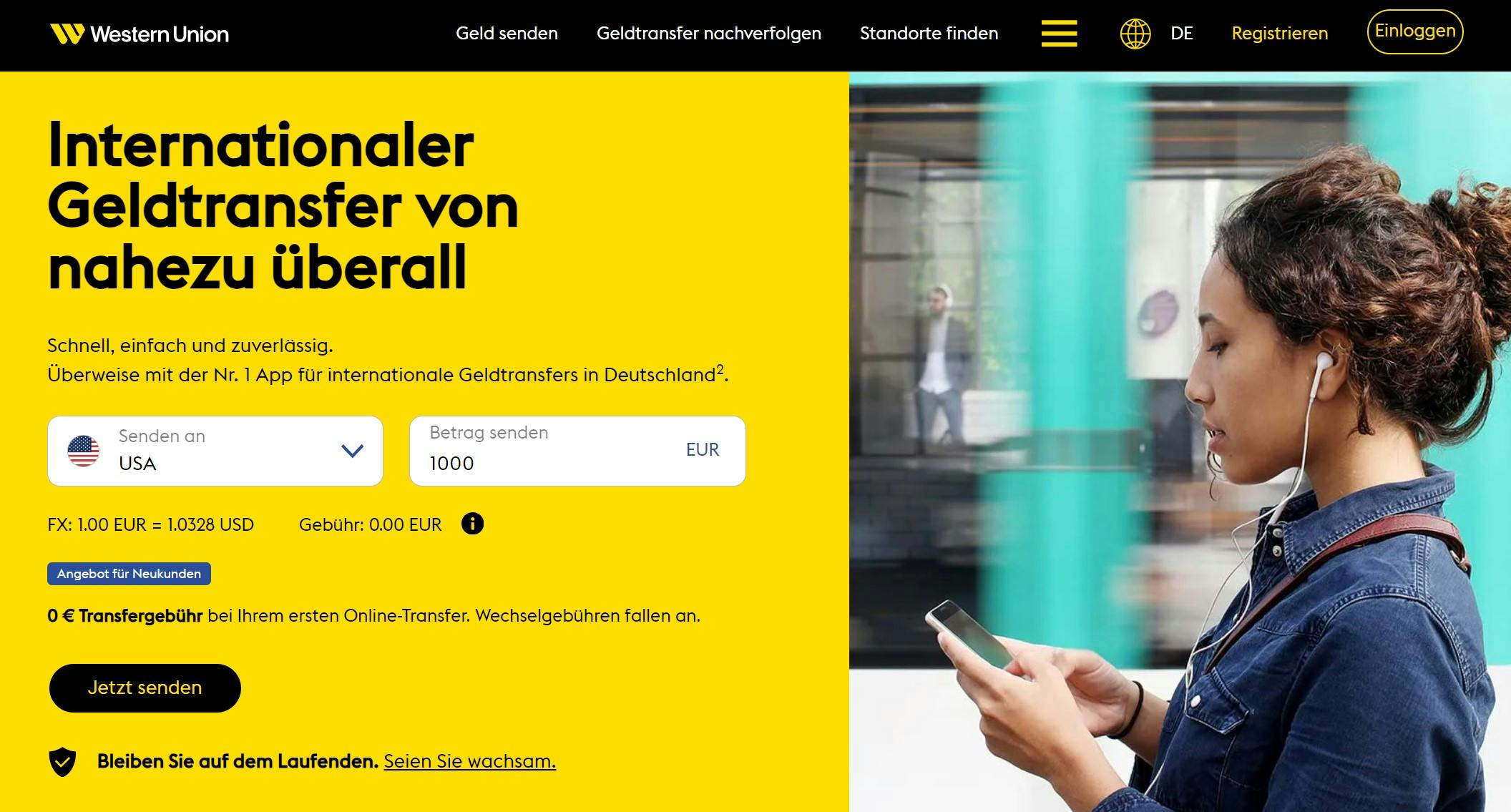 Western Union in 2023: Erfahrungen und Gebühren