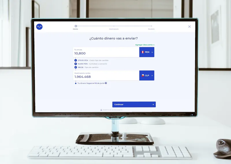 Cómo enviar dinero de México a Colombia por BBVA