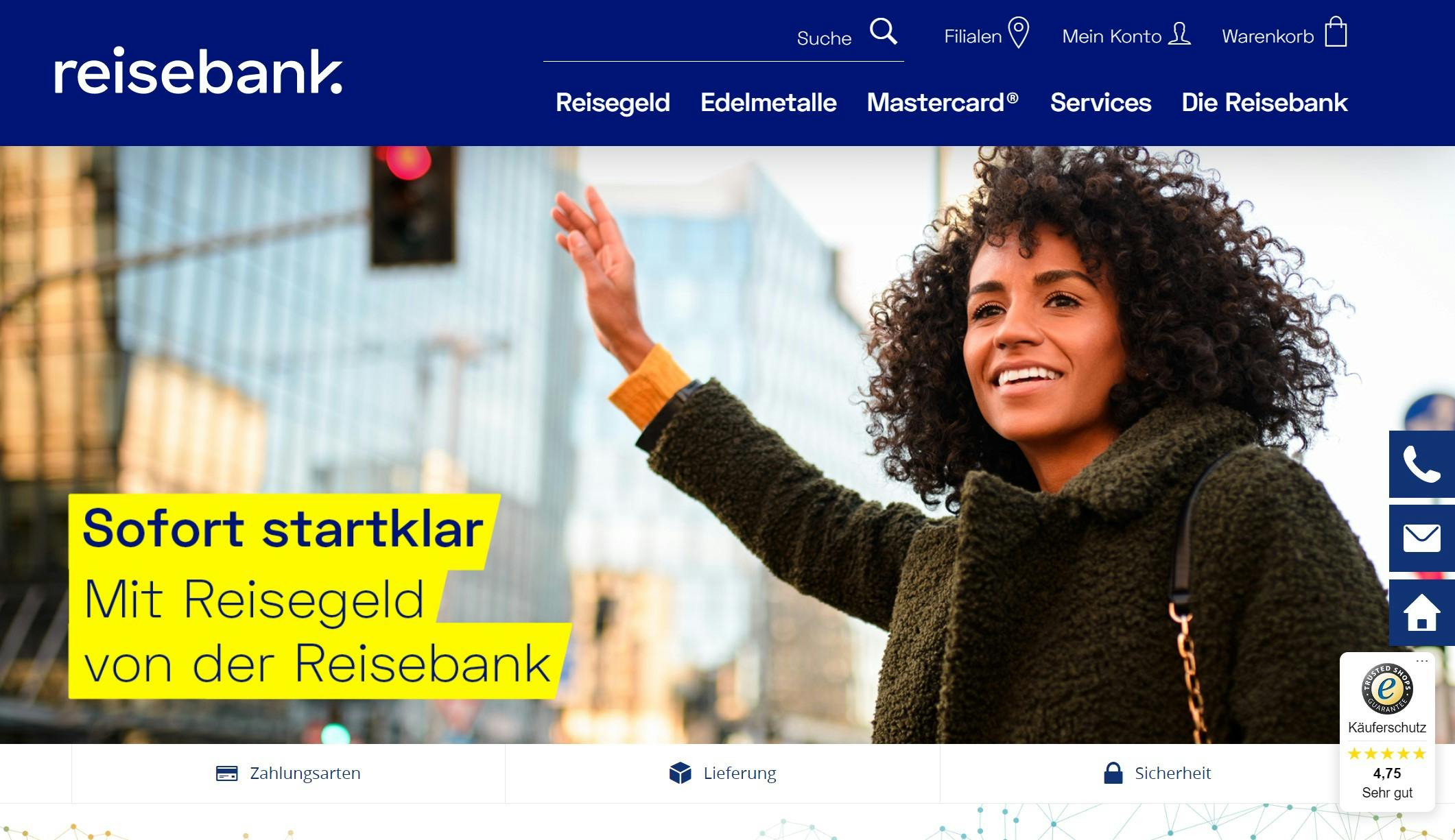 Geld wechseln bei der Reisebank Lohnt sich das?
