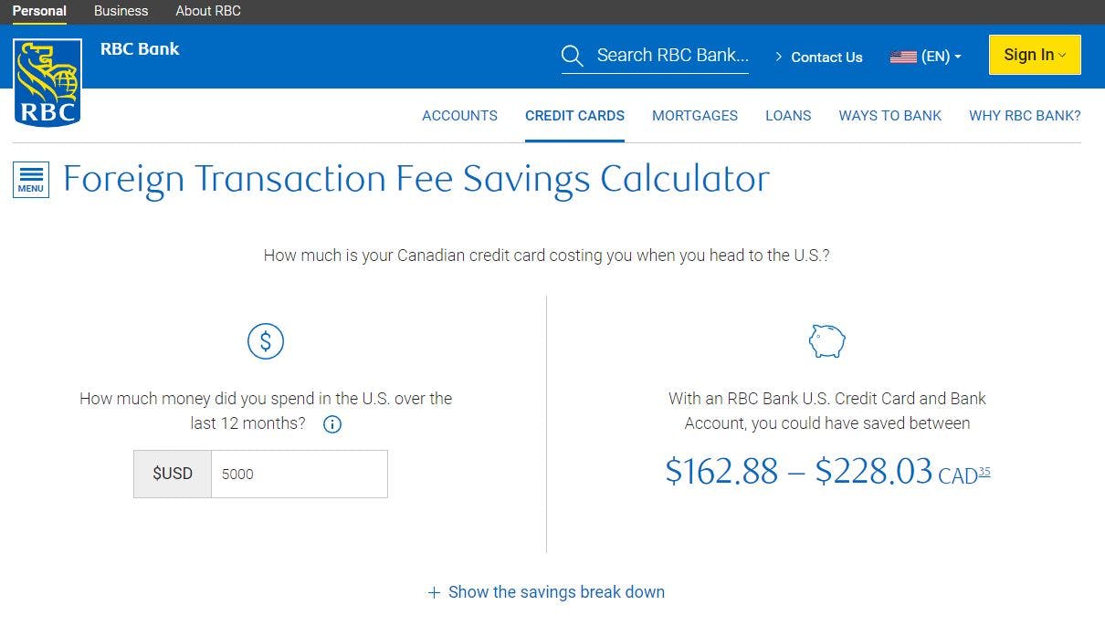 Royal Bank of Canada Foreign Currency Exchange, International Wire ...