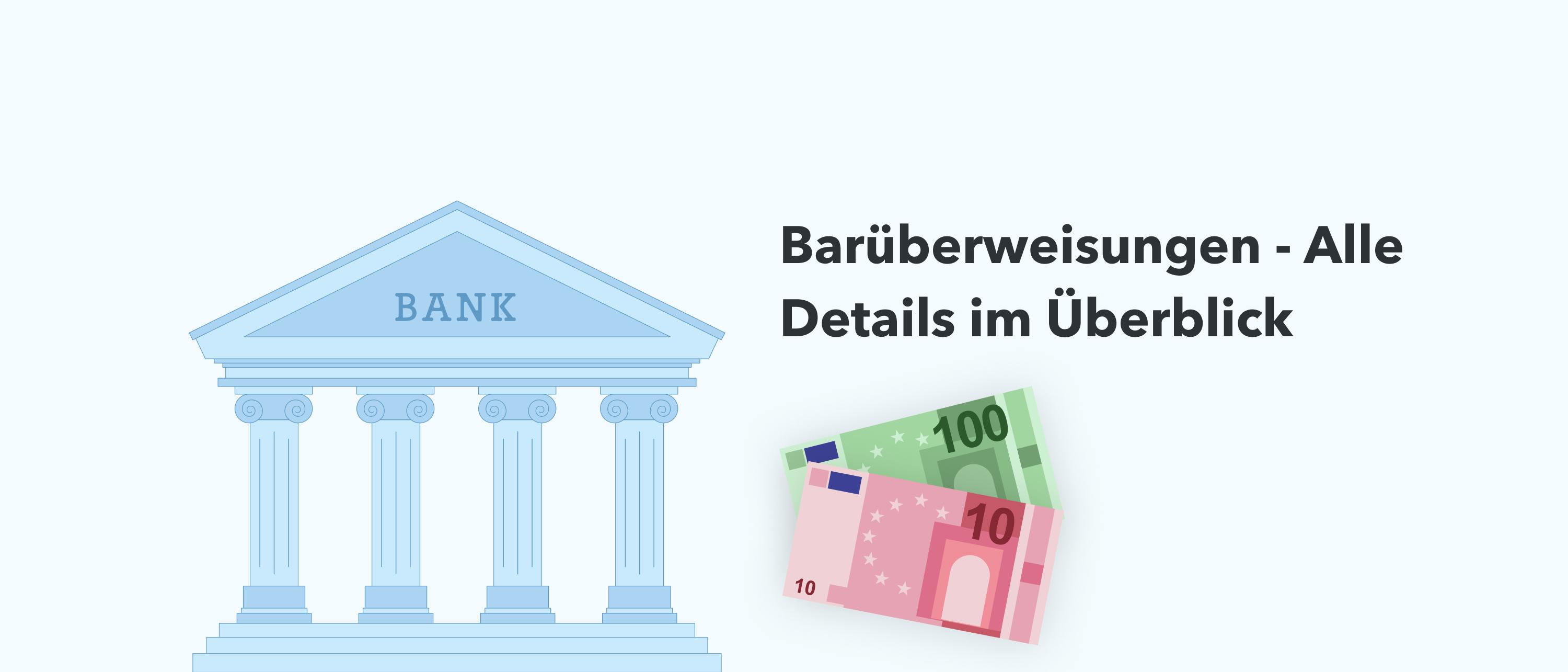 Barüberweisung So können Sie Bargeld auf ein fremdes Konto einzahlen!