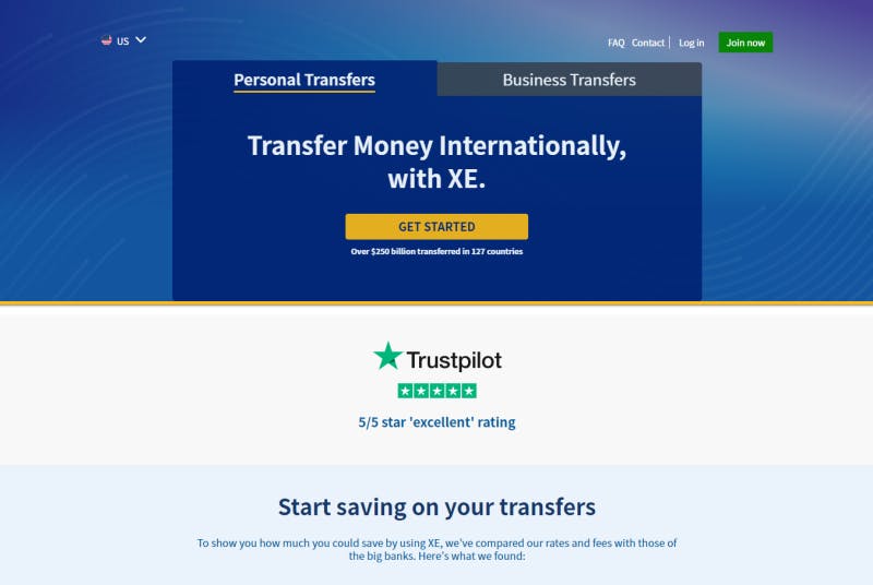 XE Money Transfer The Ultimate Monito Money Transfer Review 2021