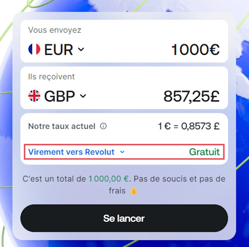 Faire un Virement International Gratuit, C