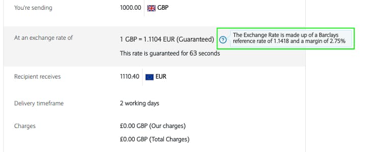 International Bank Transfer Fees Time And Exchange Rates International Bank Transfer Fees
