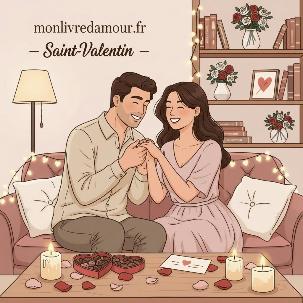Belle illustration pour dessin saint valentin