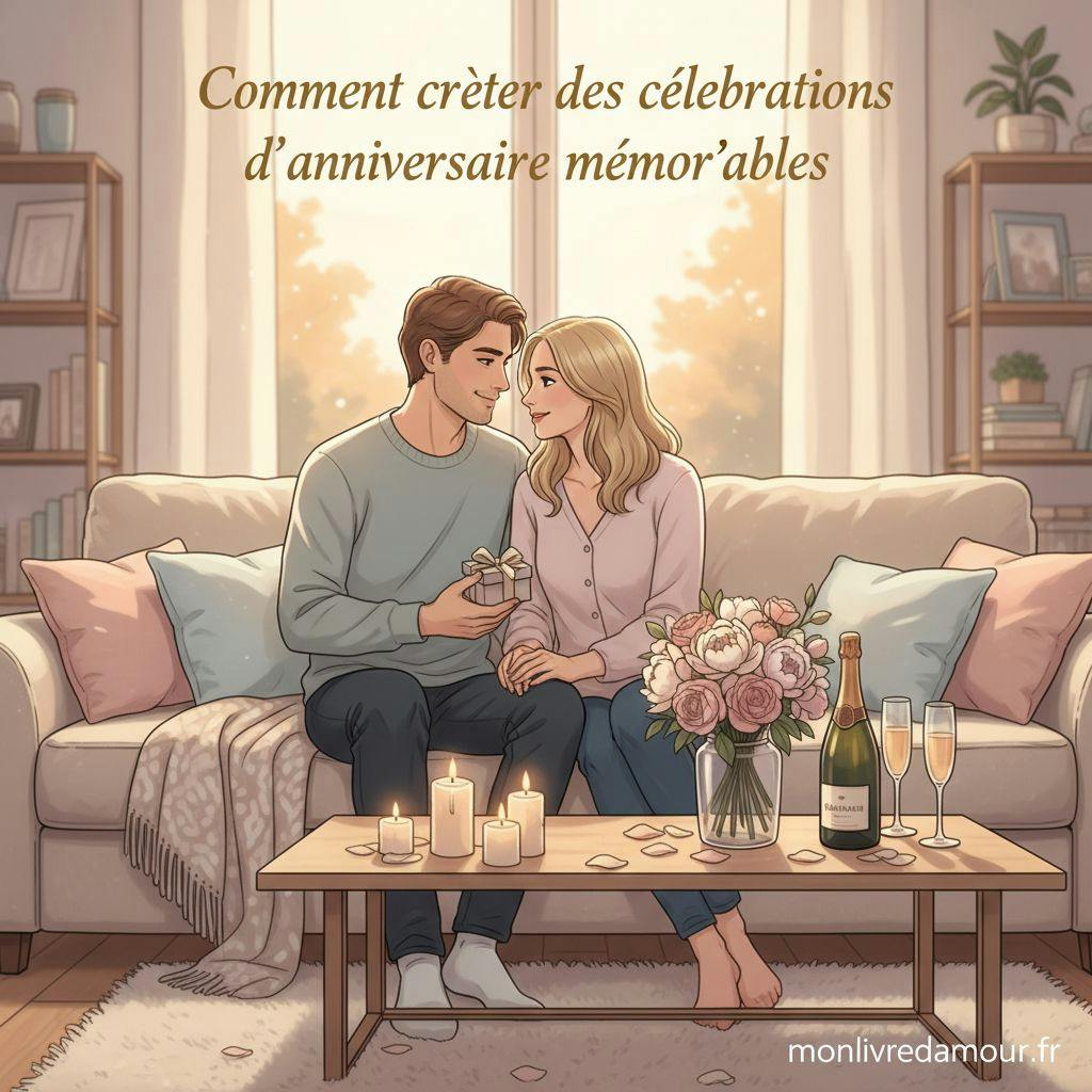 Beautiful illustration for Comment créer des célébrations d'anniversaire mémorables