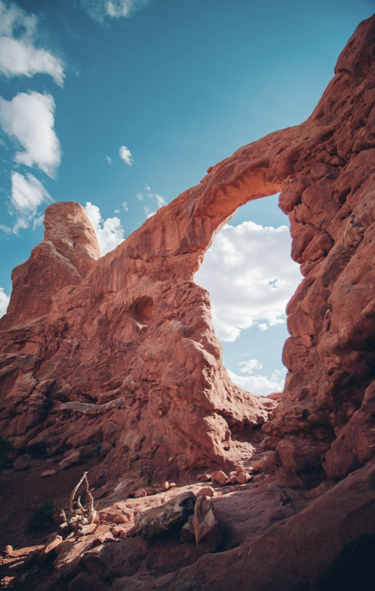 A rock formation