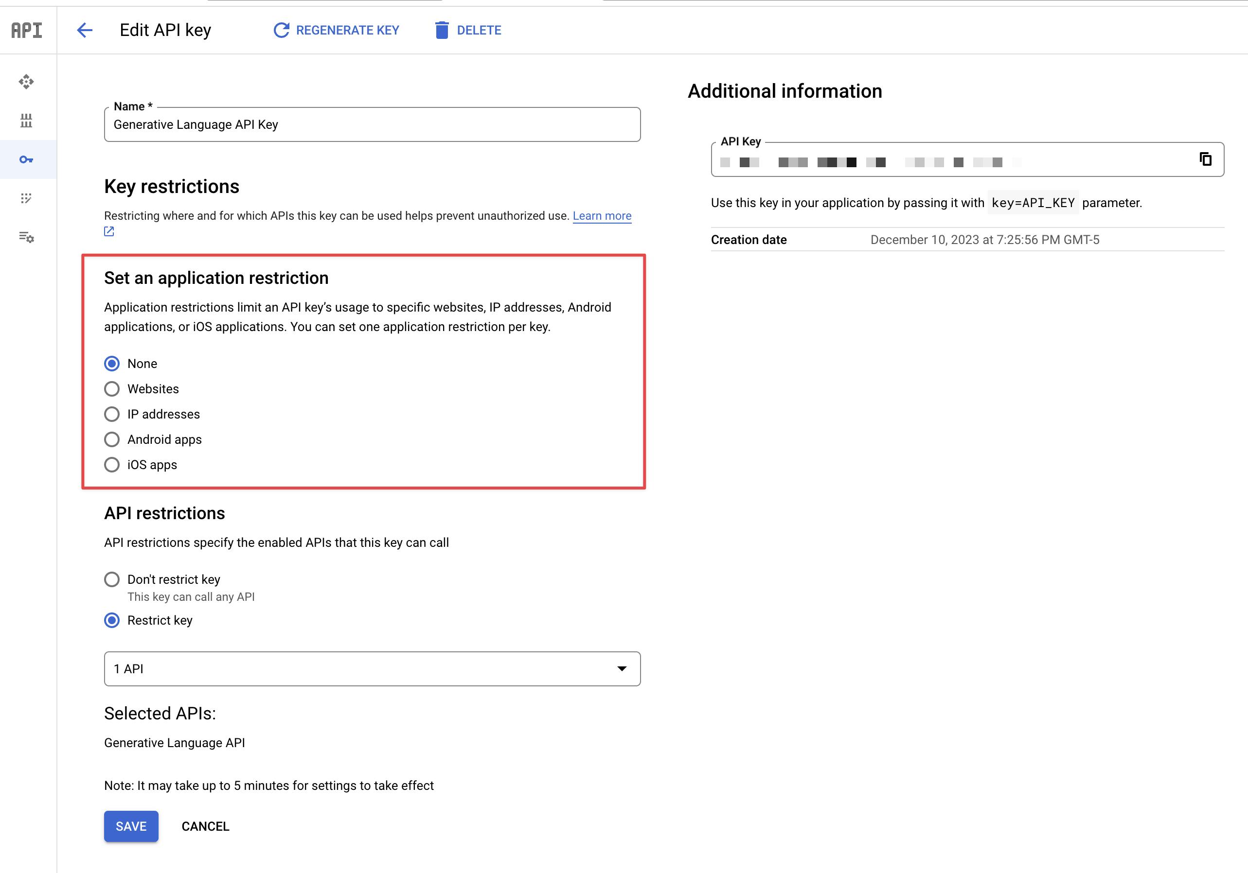 Google Cloud Console