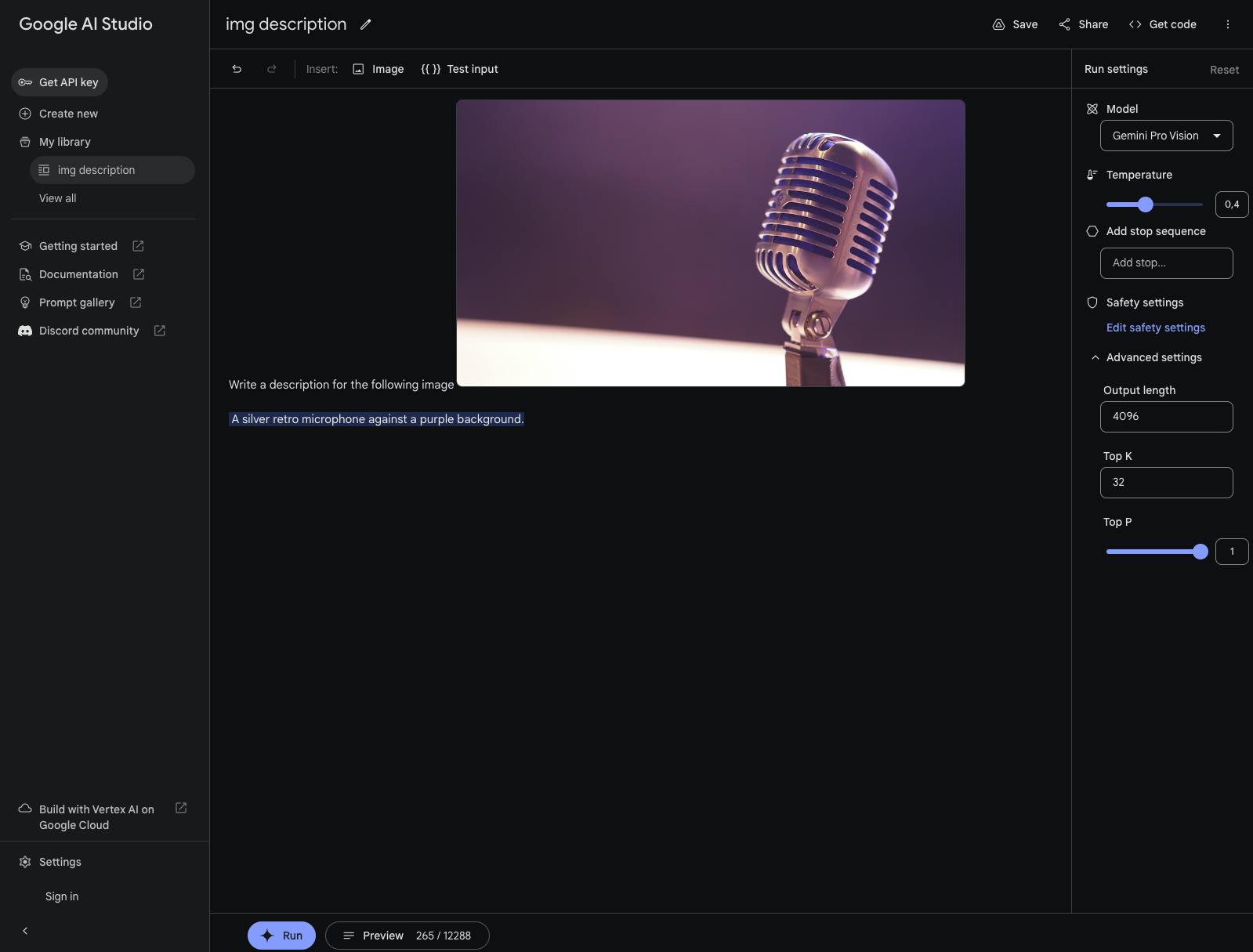 Google AI Studio