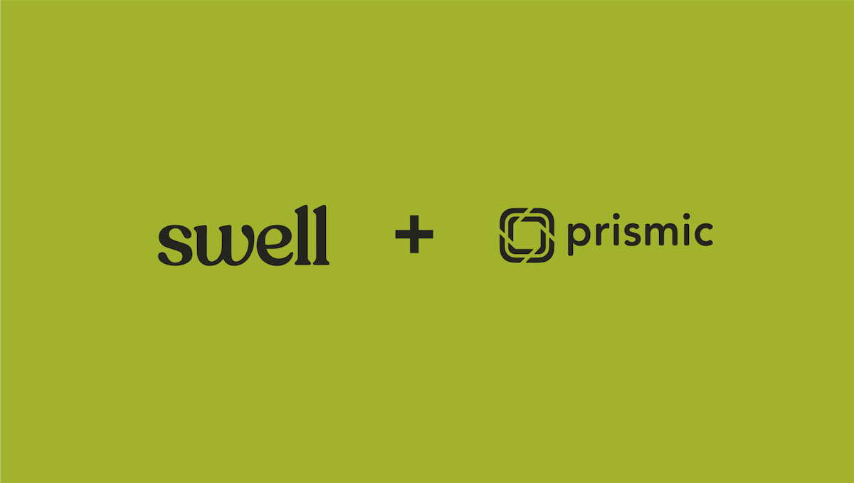 Swell + Prismic logos