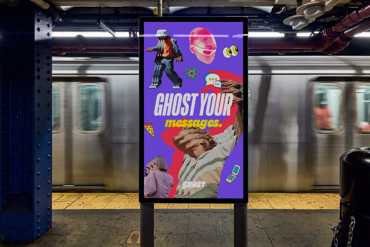 Ghost poster OOH
