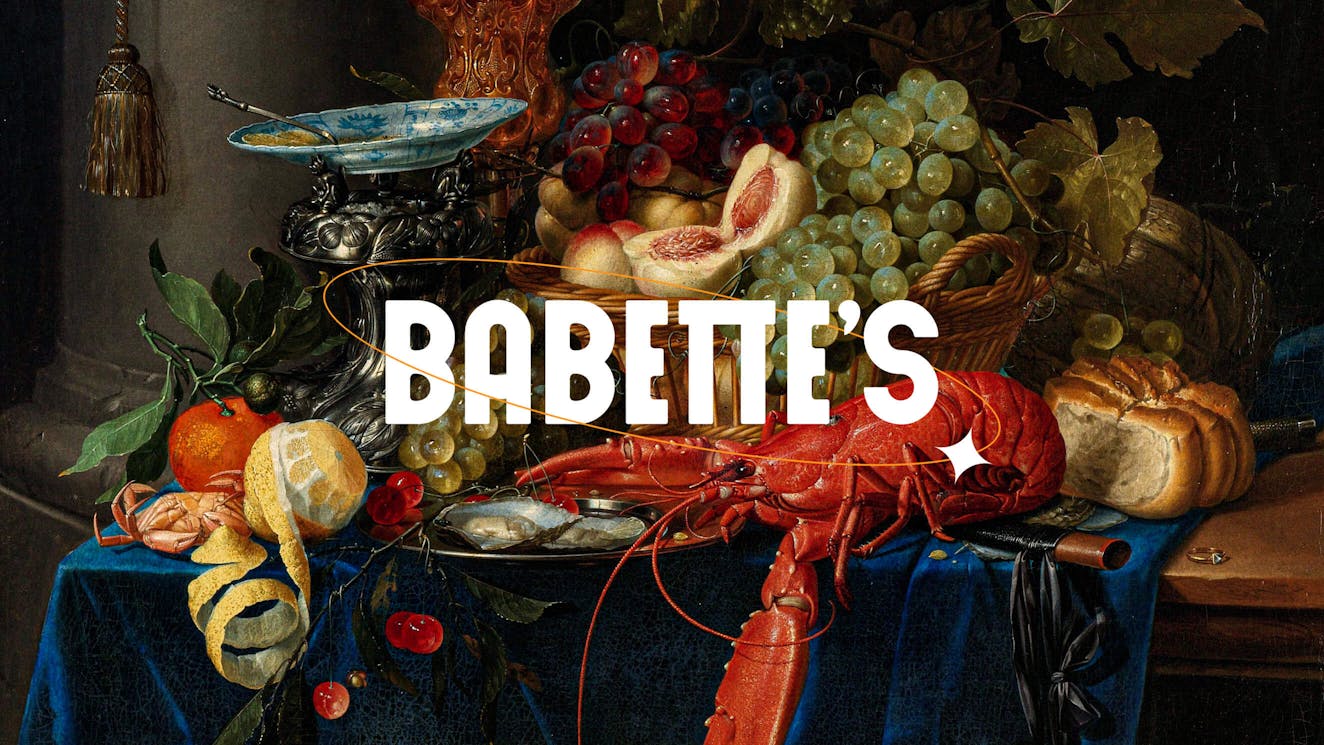 Babette's - Fine groceries
curated by chefs. Visual identity.