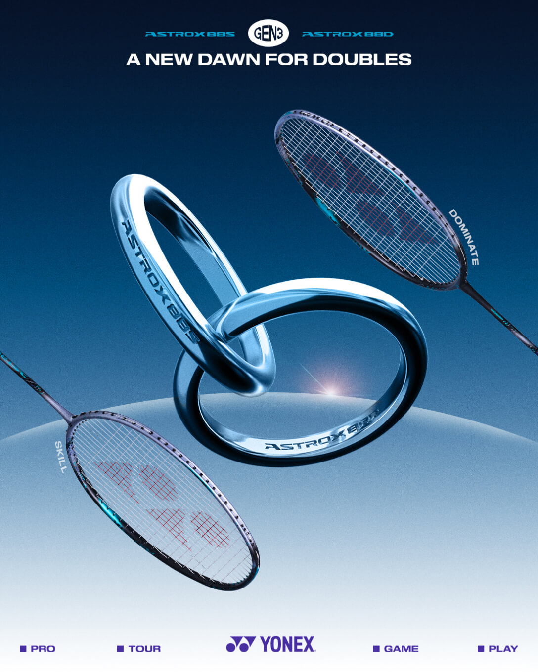 YONEX ASTROX 88 S&D ‣ LAUNCH CAMPAIGN | Work | monopo london