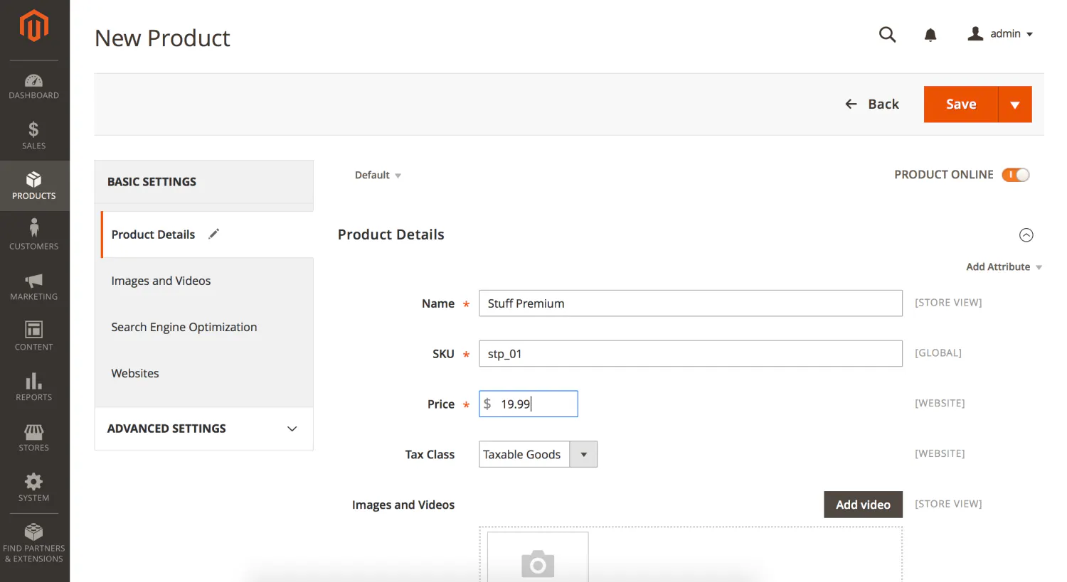 Preview Magento 3