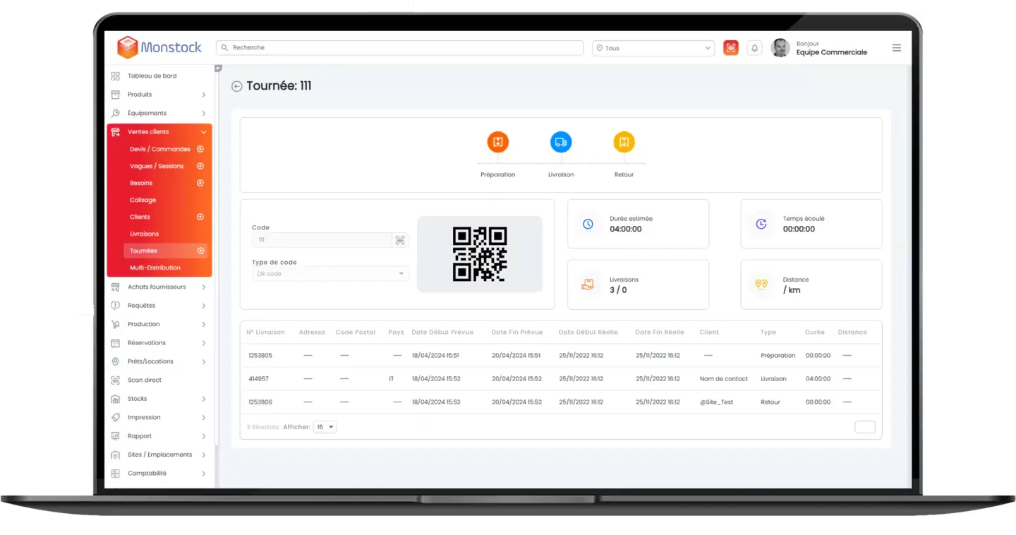 Mockup tournée