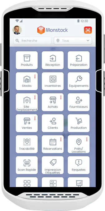 Professional tactile smartphone