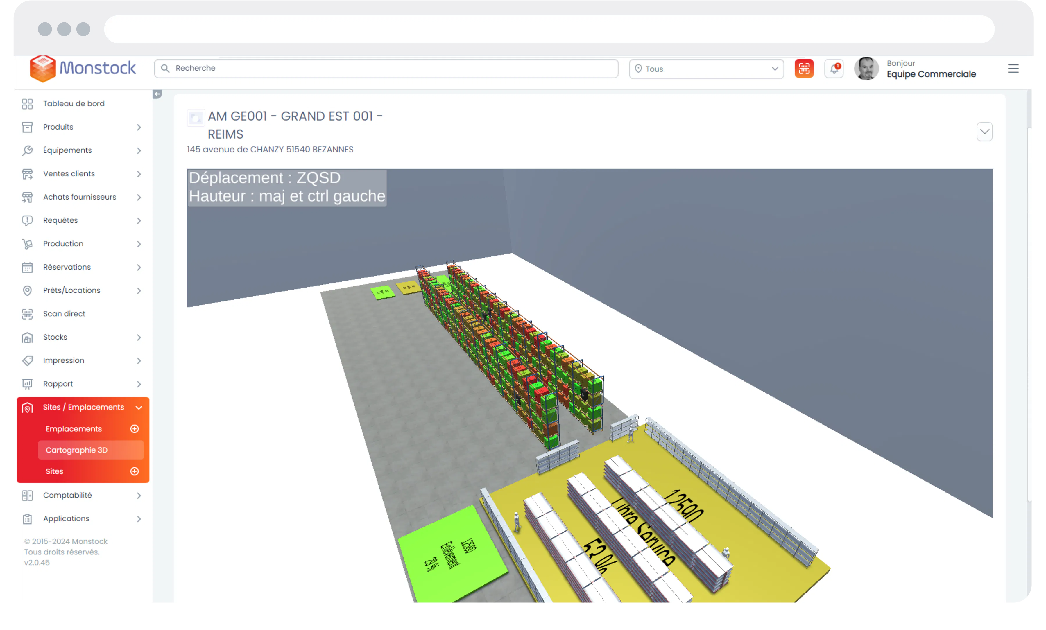 Gestion 3D