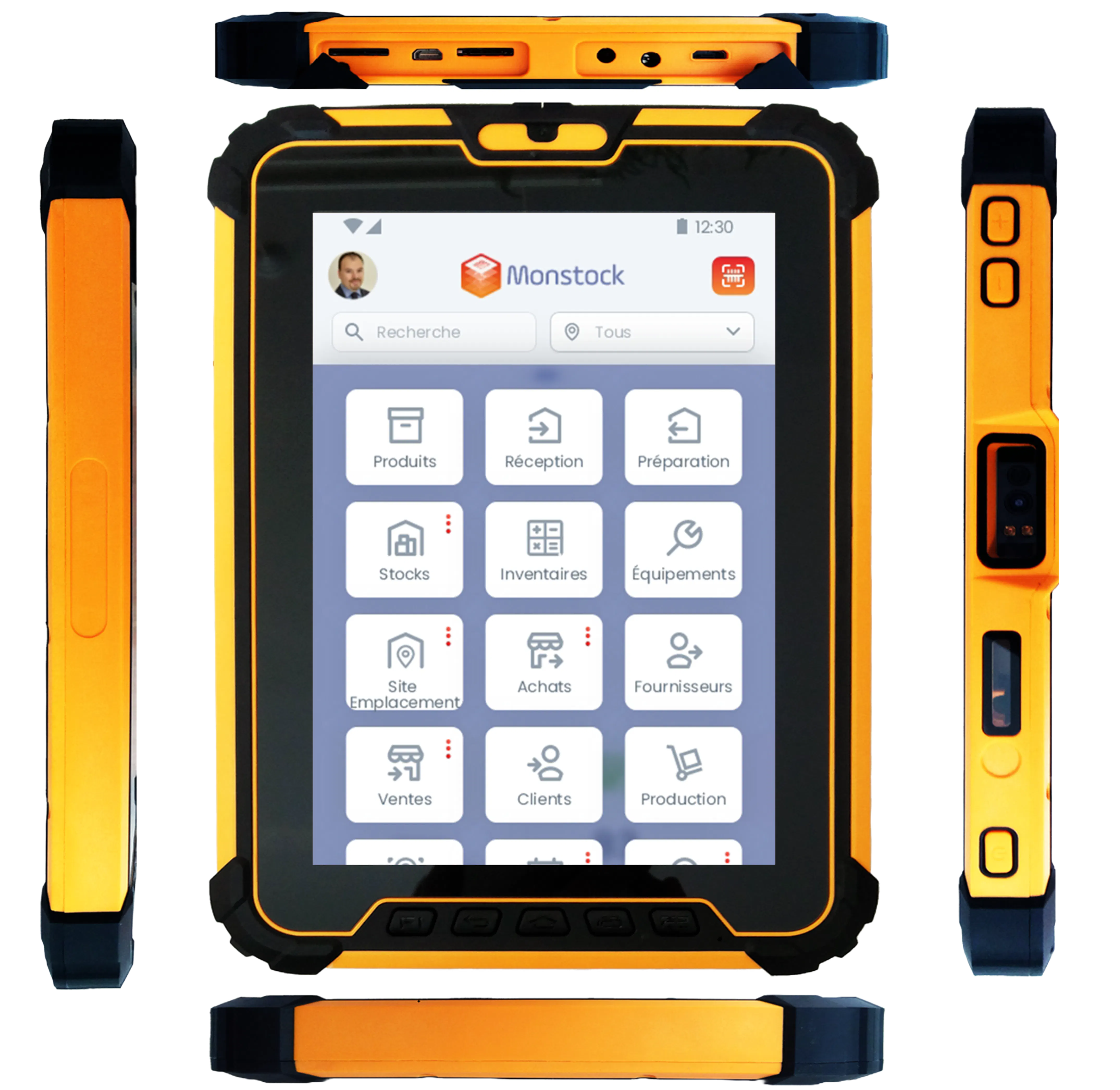 Hardened tablet
