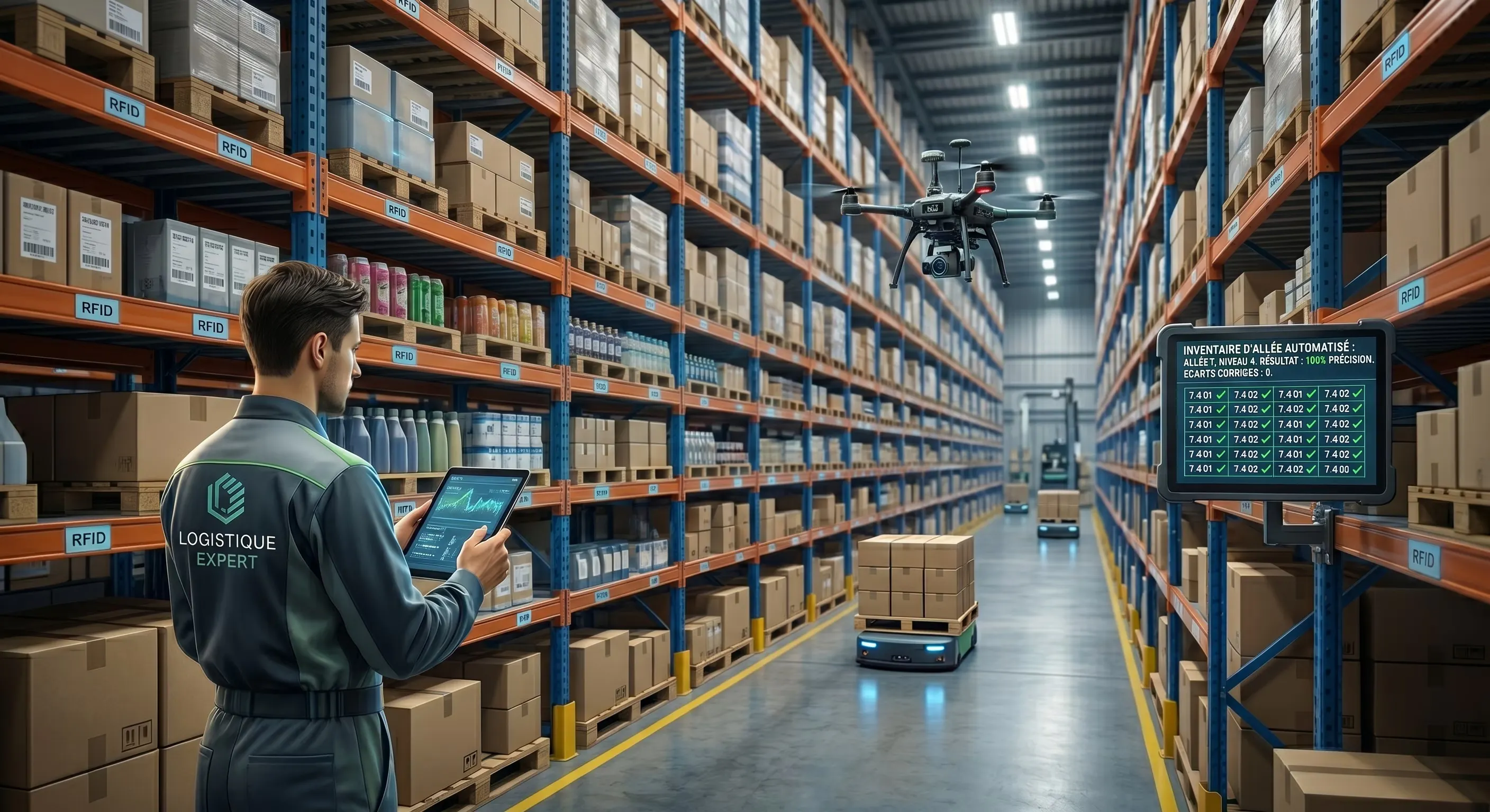Drone entrepot