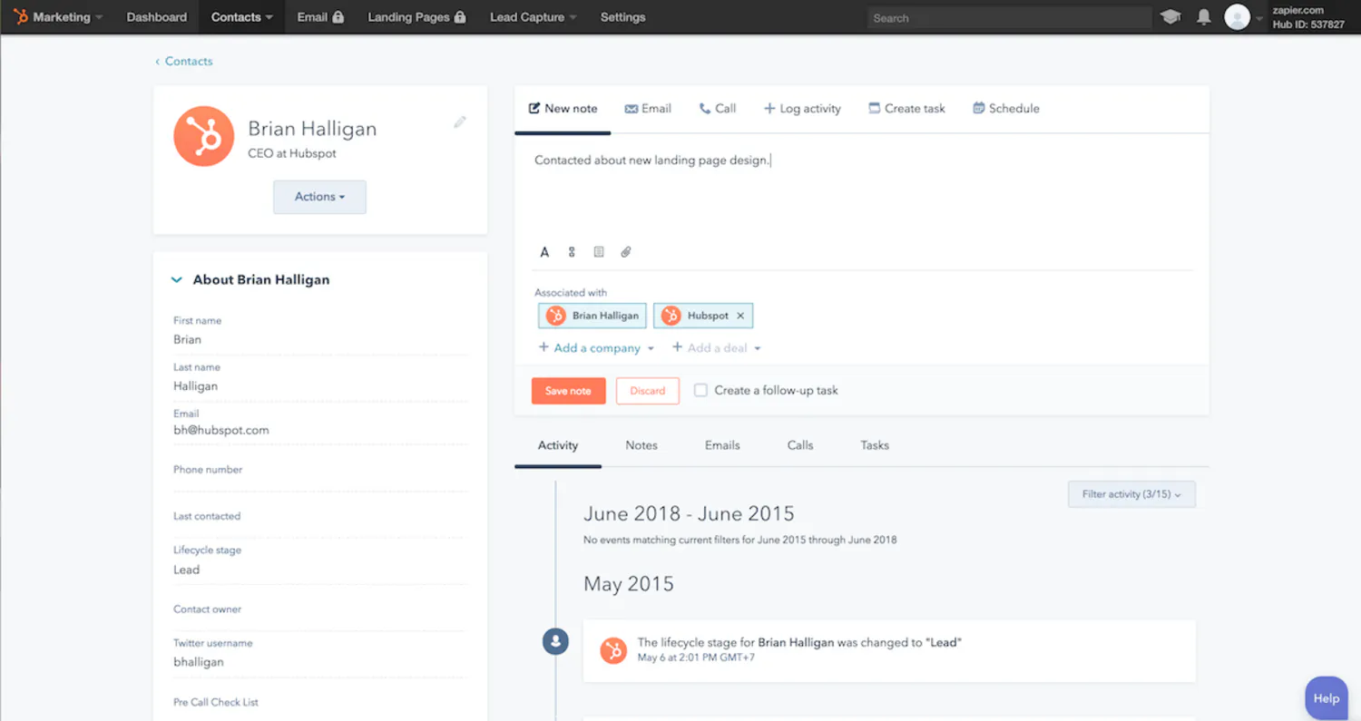 Preview HubSpot 1