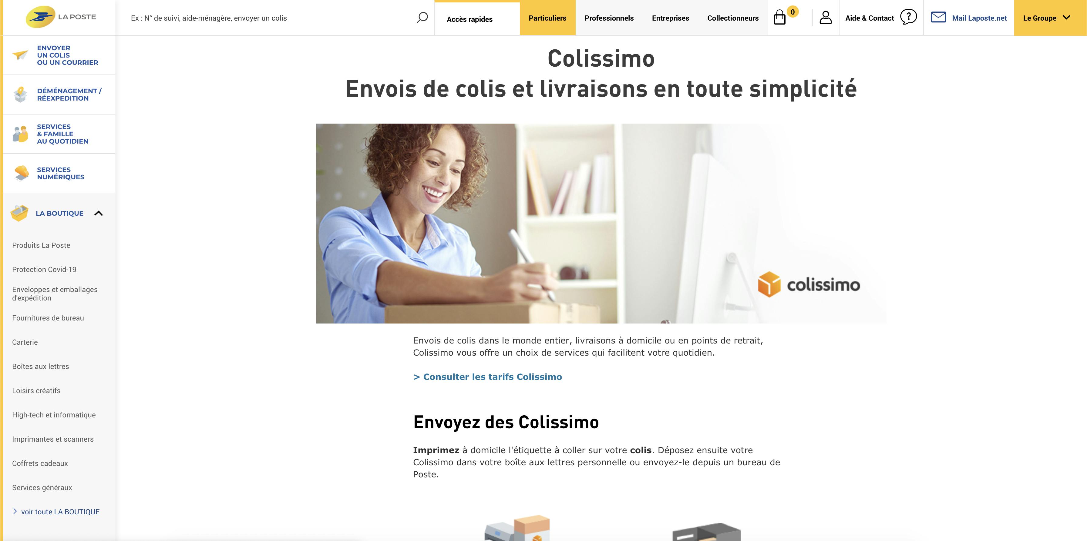 Preview Colissimo