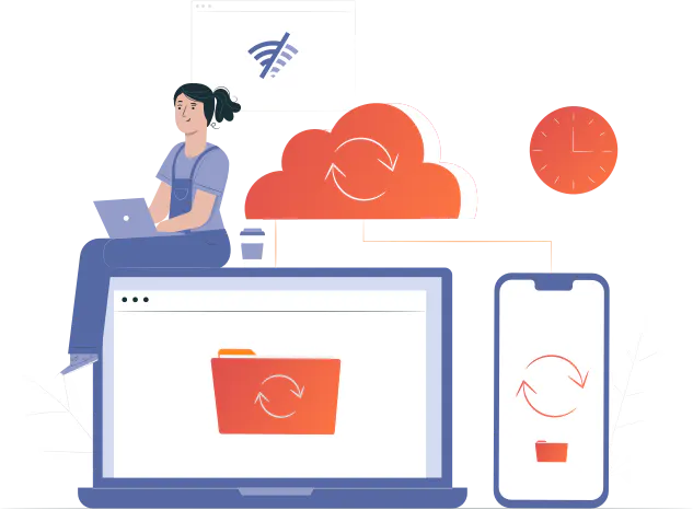 Mobility access including offline and real time