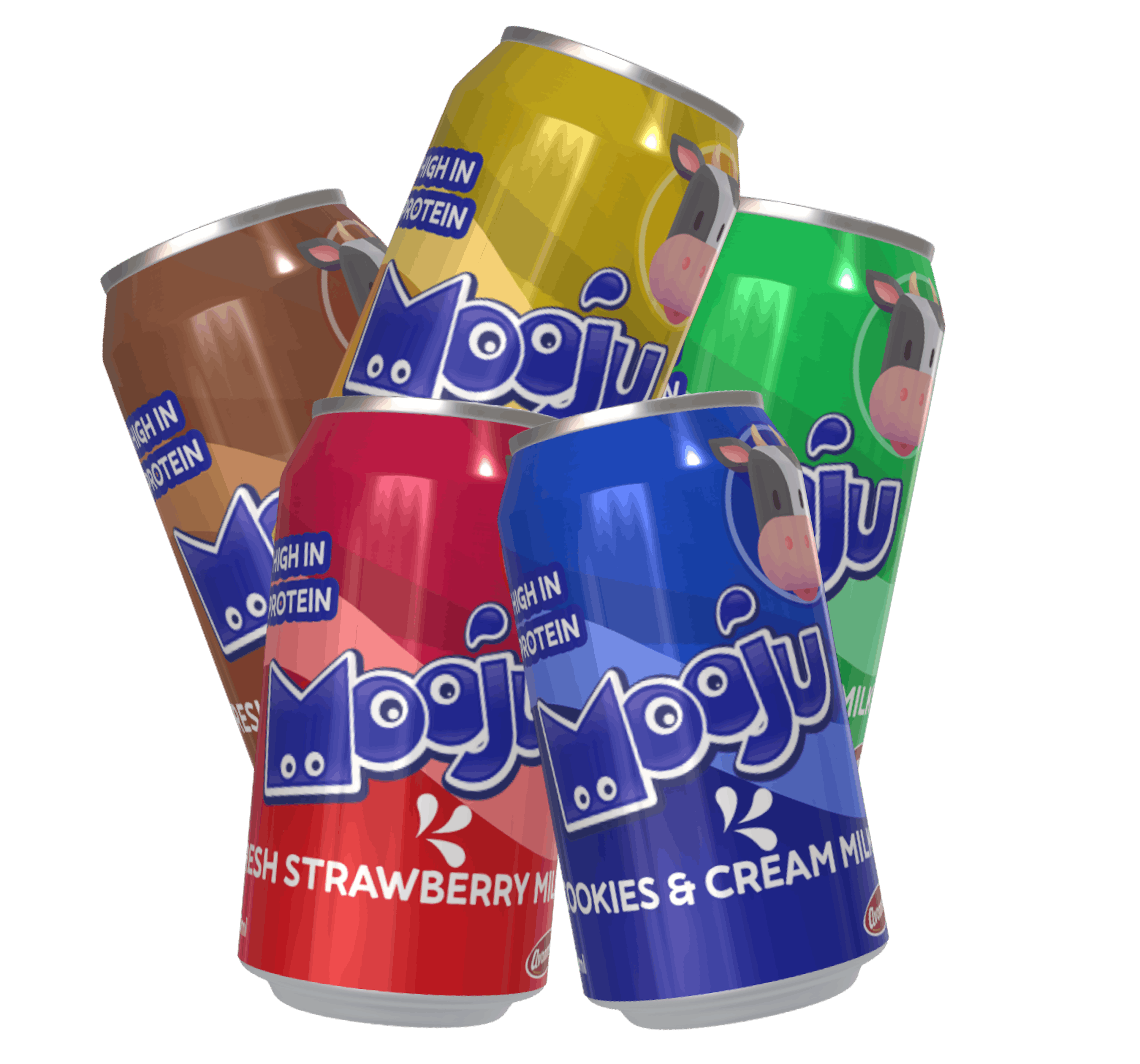 All of the Mooju Flavours