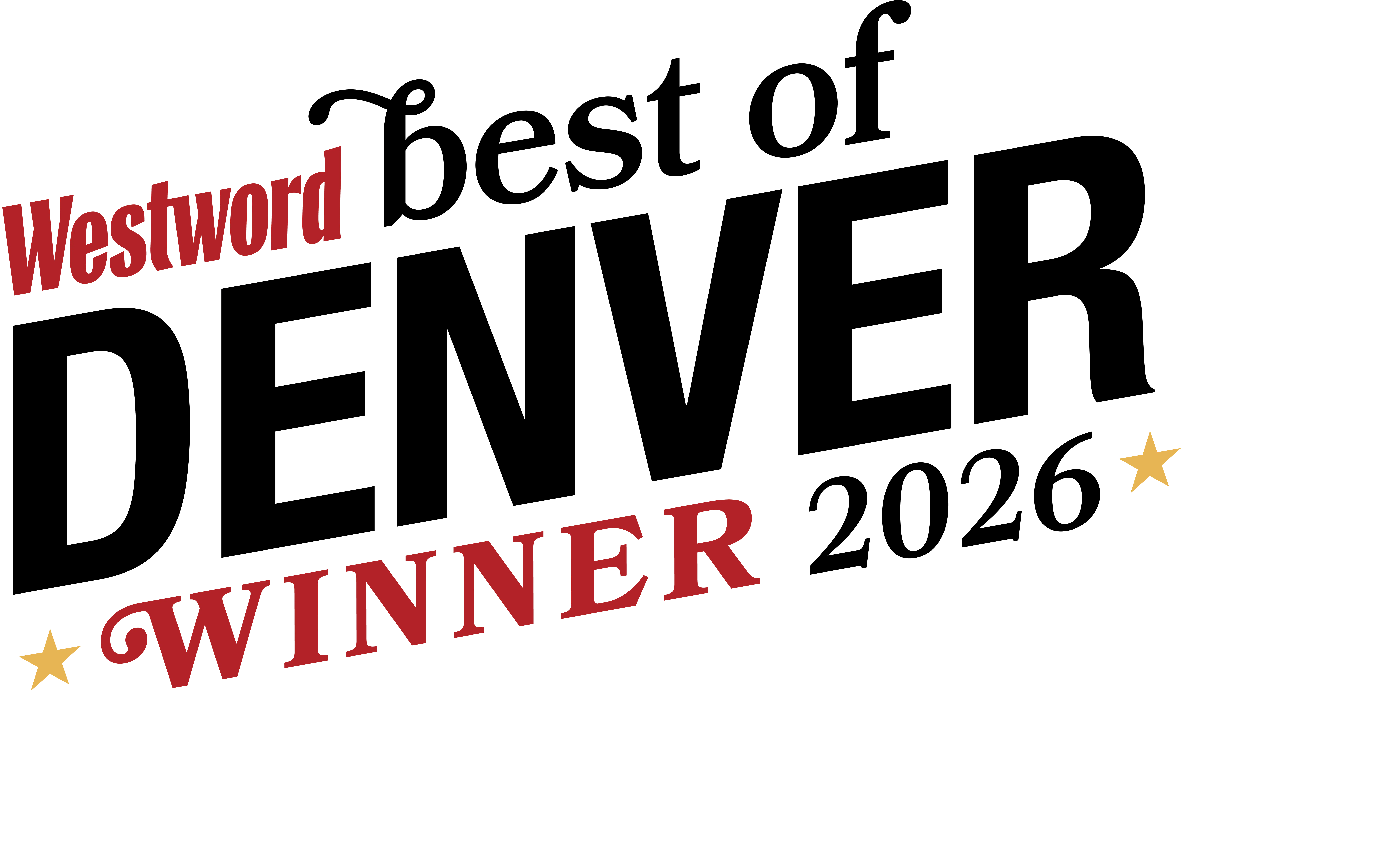 Westword Best of Denver 2026 Winner Badge