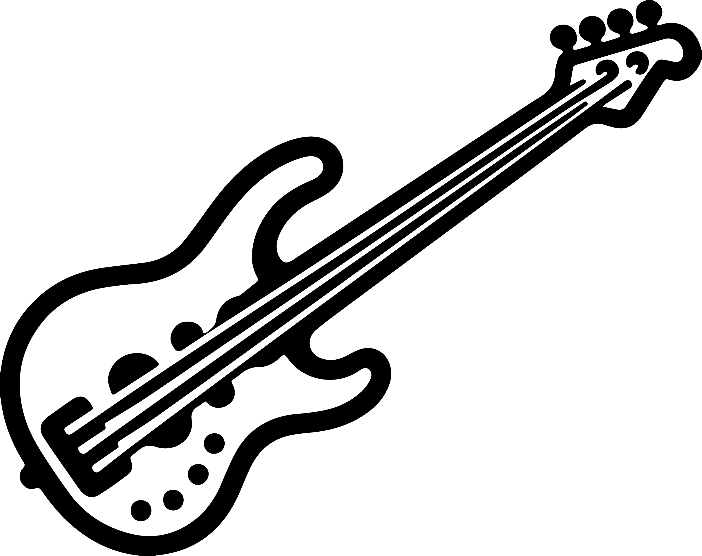 bass guitar icon