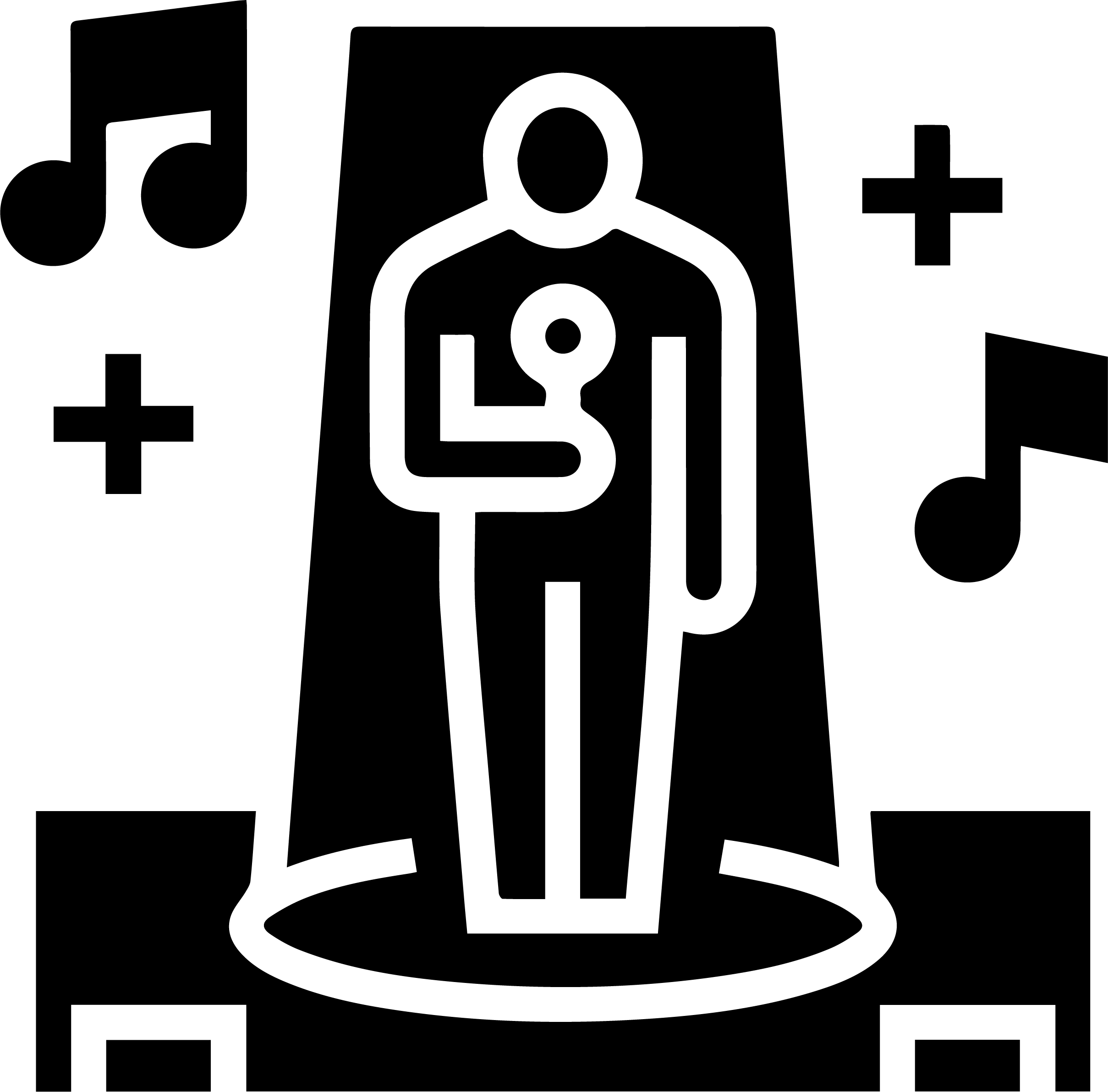 man performing icon
