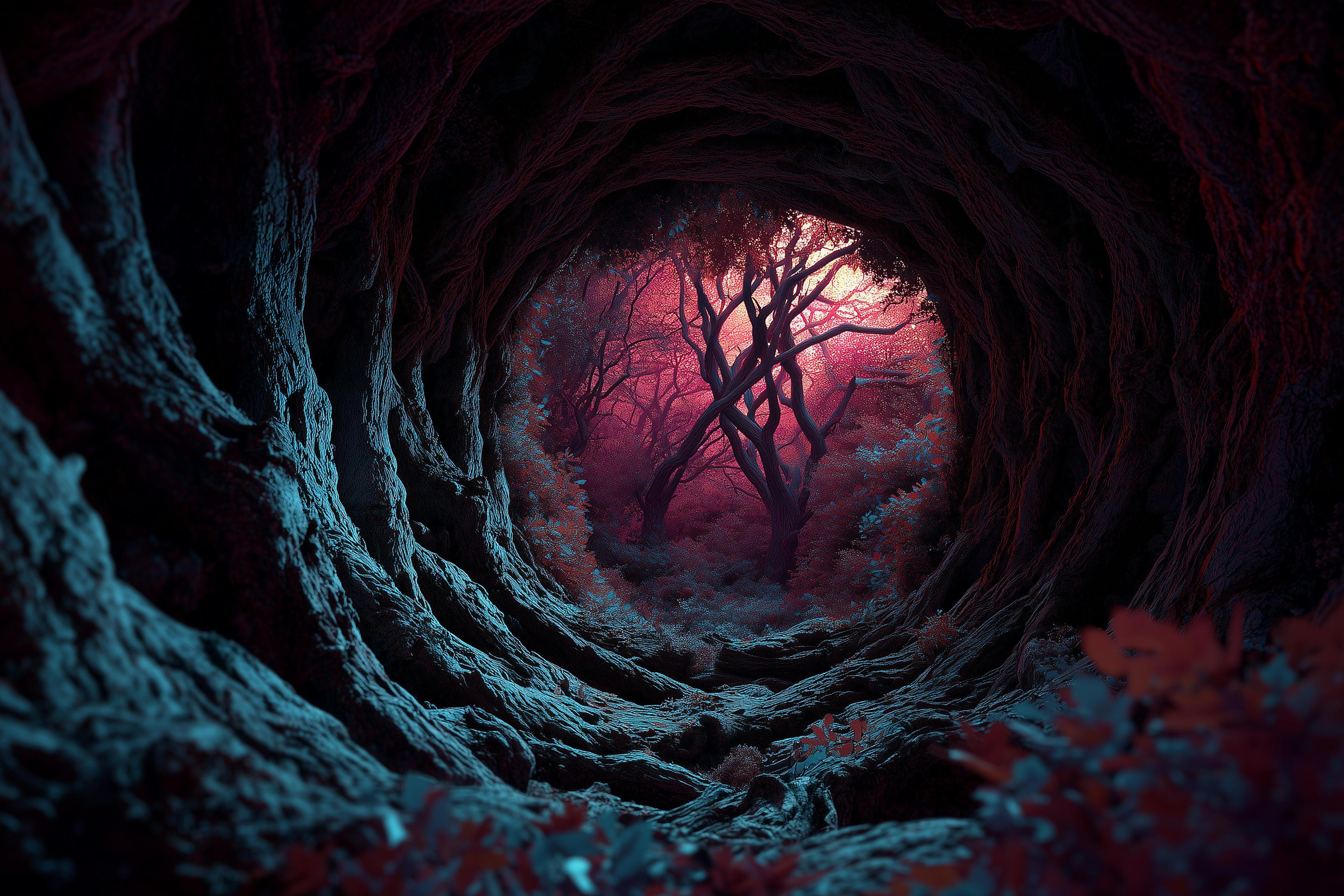 An alternative reality game rabbit hole