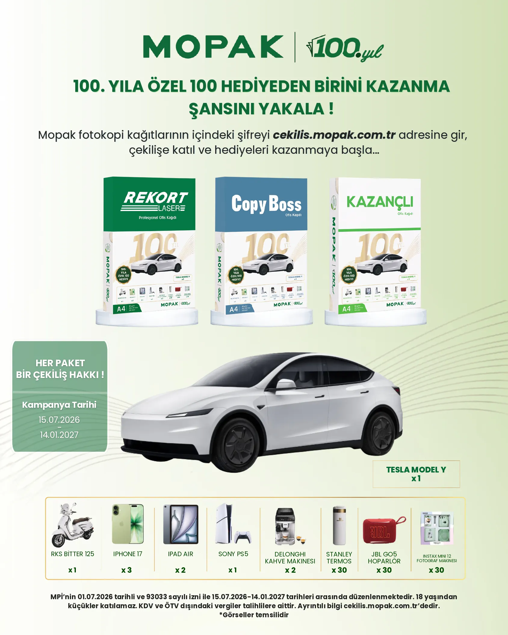 100. Yıl Kampanyası