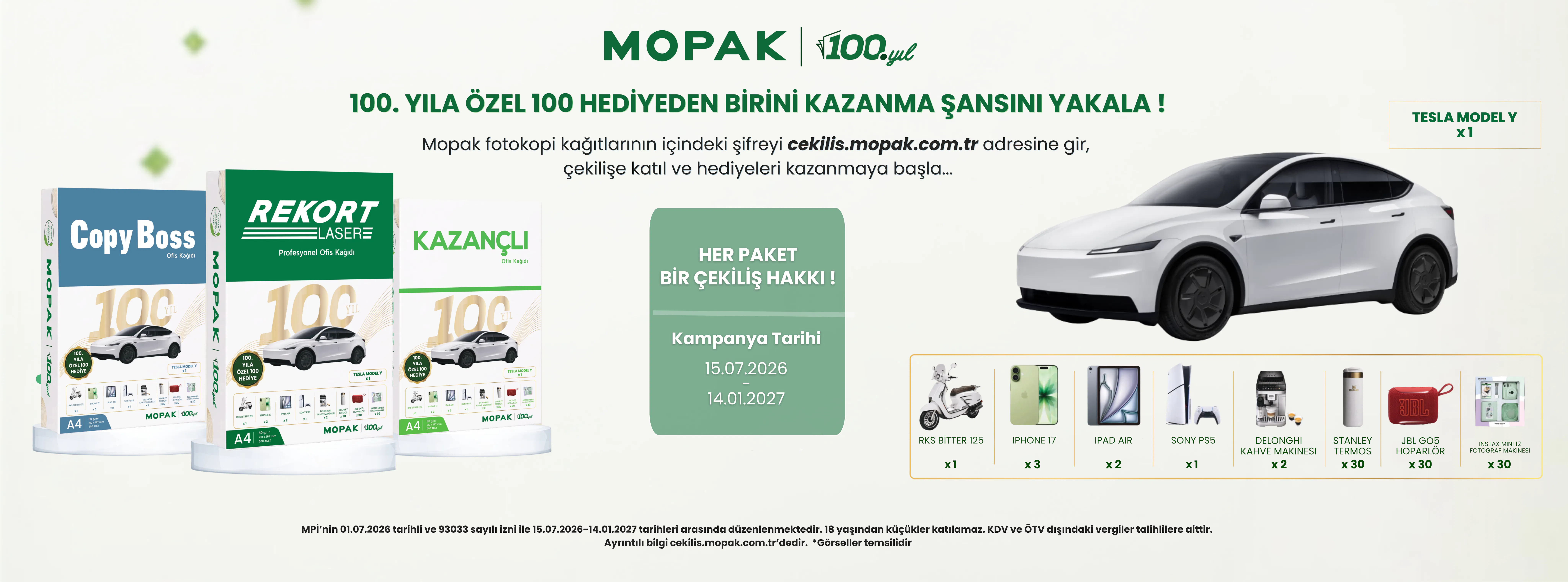 100. Yıl Kampanyası