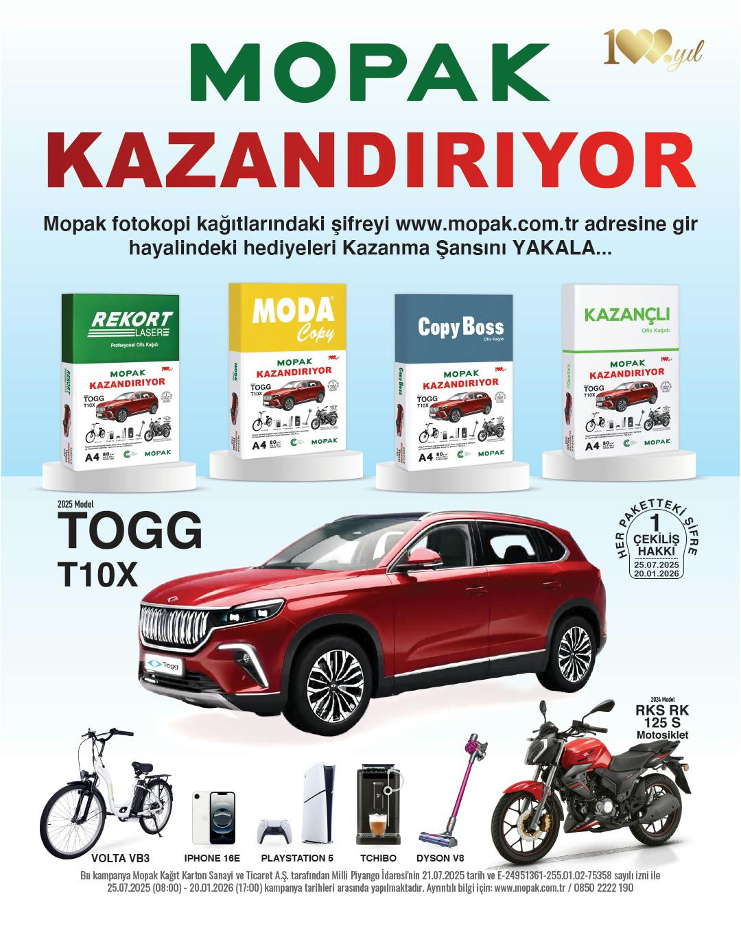 Mopak Kazandırıyor!